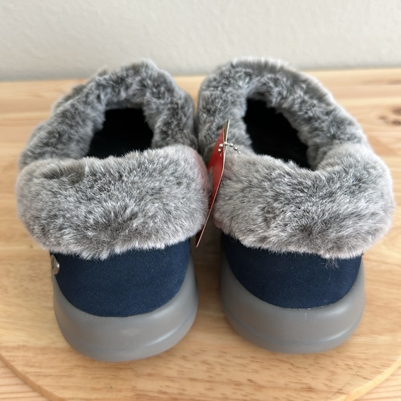 Skechers On-the-GO Joy Suede & Faux Fur Slip-Ons - Cozy Life - Picture 5 of 8